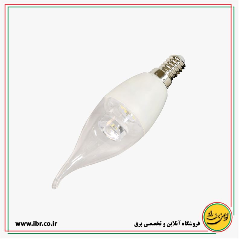 لامپ LED اشکی آفتابی-شفاف 6 وات
